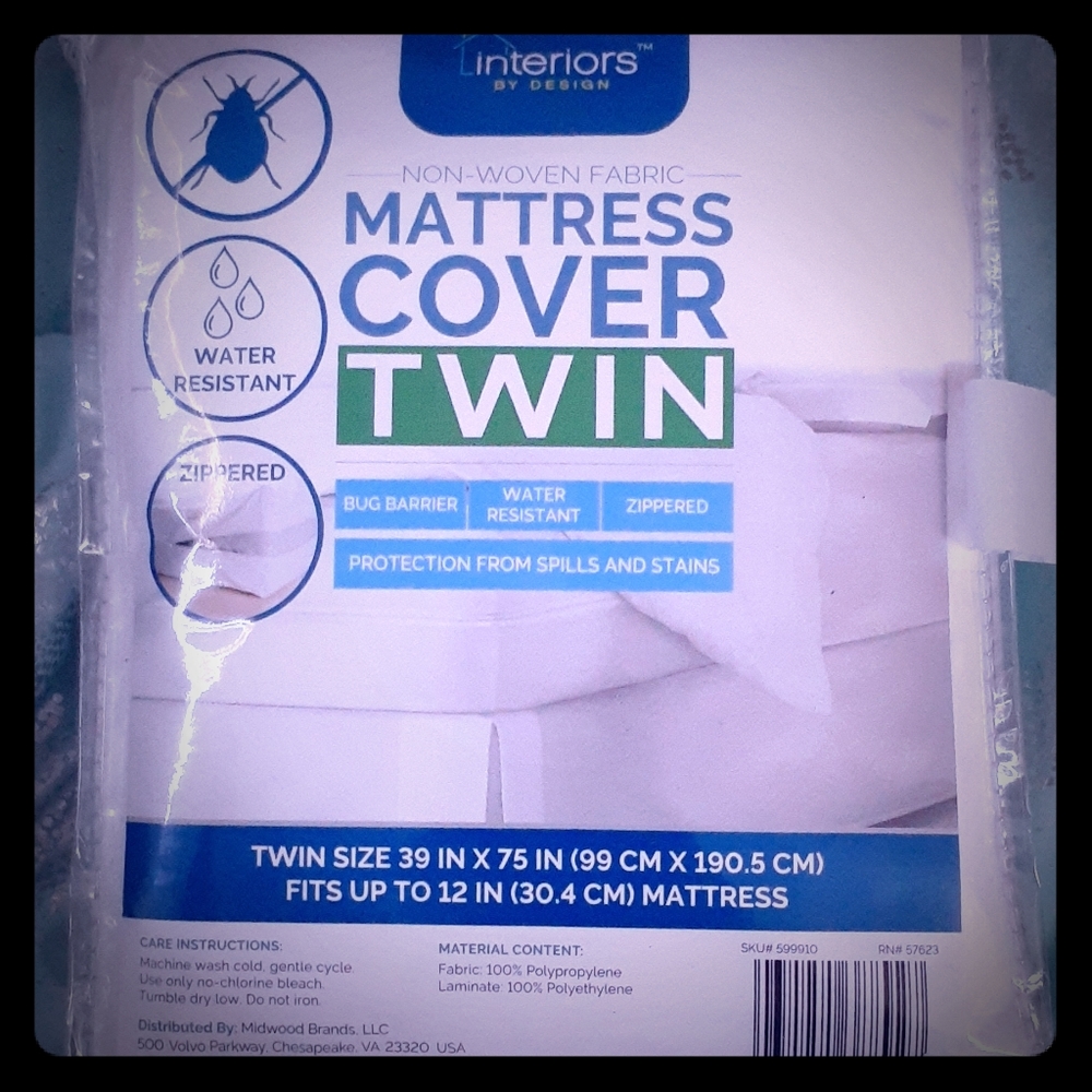 Twin Size Mattress Cover